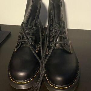 Dr. Martens Brand new smooth leather lace up boots